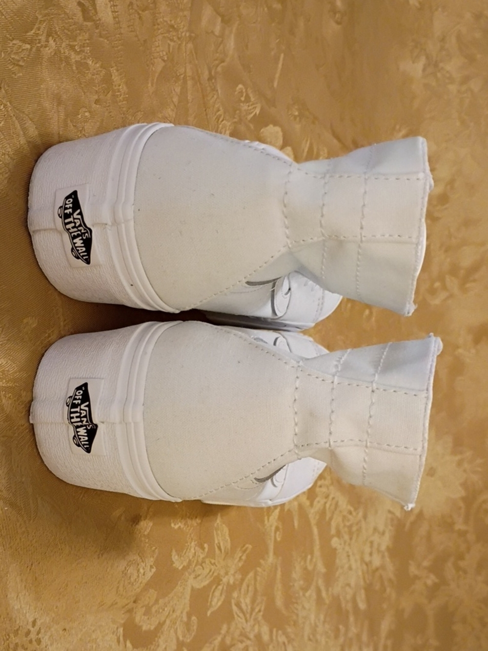 VANS Sk8-Hi Platform White Canvas High-Top Sneakers Women's 8.5 Men's 7.0 - Picture 6 of 10
